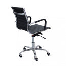 Poltrona da Ufficio Julie 60x60x100/110 h cm in Poliuretano Nero