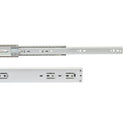 Set 2 Guide a Sfera per Cassetti H 51 mm in Acciaio Zincato Emuca Bianco