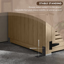 Armadio da Esterno a 2 Ripiani 127x65x159.5/168 cm in Legno di Abete 