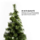 Albero di Natale Artificiale 210 cm 505 Rami Foltissimo Verdi 