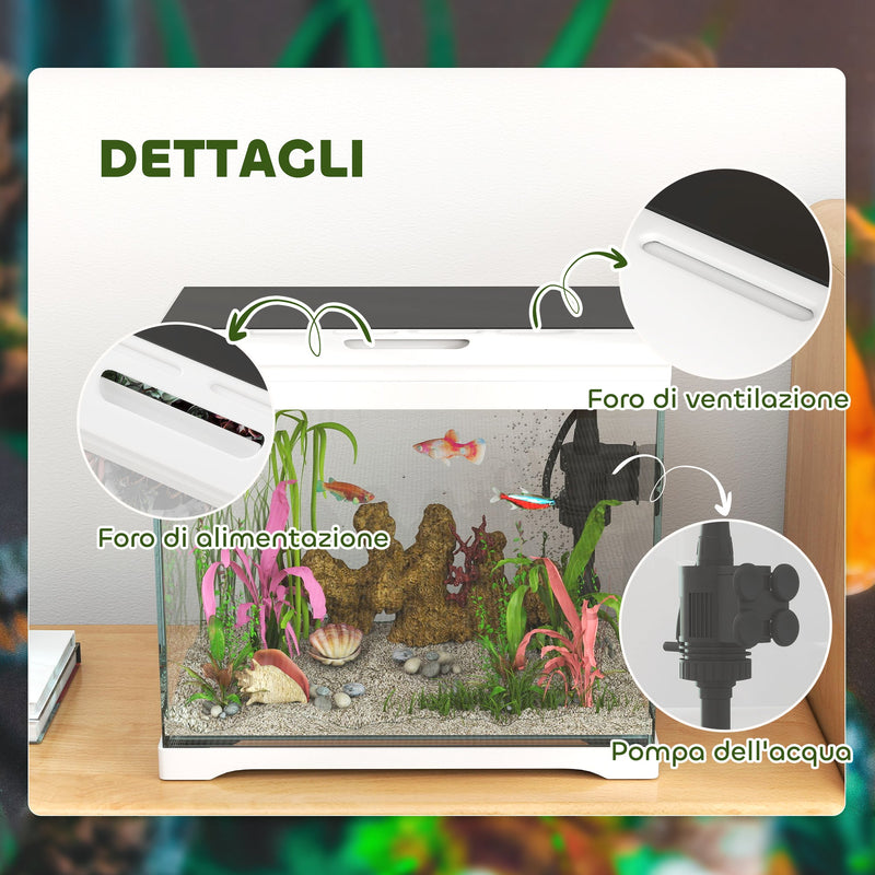 CUBIMANA Acquario set di costruzioni con luce LED - 697 pezzi