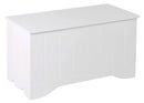 Cassapanca Baule Rettangolare in MDF 85x40x45 cm Fumer Florence Bianca