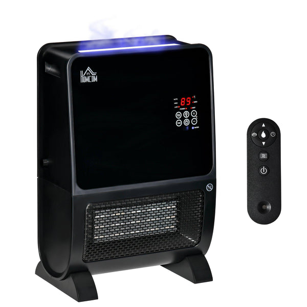 Stufa Elettrica 2 in 1 33x21x49,5 cm con Umidificatore Nera acquista