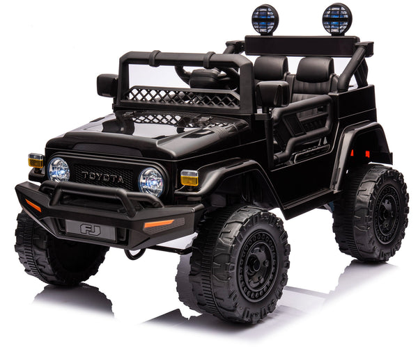 prezzo Macchina Elettrica per Bambini 12V Toyota Cruiser Nera