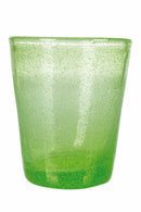 Set 6 Bicchieri per Acqua in Pasta Di Vetro 250 ml Villa d'Este Home Tivoli Verde Cancun Satin