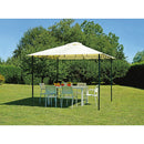Gazebo da Giardino in Ferro 3X3m Vorghini Chains Sabbia