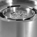 Camino a Bioetanolo da Tavolo Ø16x29 cm Oxford Acciaio