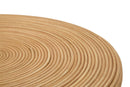 Tavolino Basso Ø48x56 cm in Rattan
