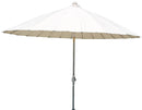 Ombrellone da Giardino Ø2,6 m Palo Ø38 mm in Alluminio Kraus Due Bianco