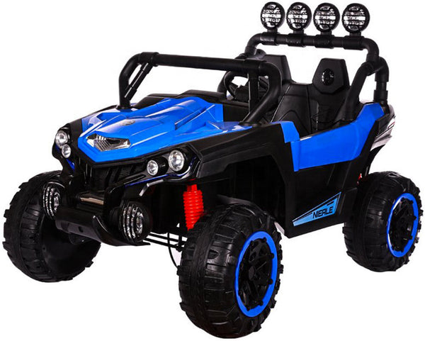 Macchina Elettrica per Bambini 2 Posti 12V Kidfun Maxi Fuoristrada Blu sconto