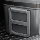 Frigo Portatile Elettrico a Compressore 35 Litri per Auto e Camion Grigio Scuro