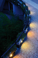 Faretto Segnapassi a Incasso da Esterno a LED 12W da Parete Aperto Sovil Mask Grigio