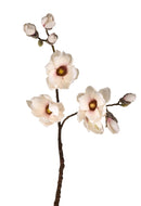 Magnolia Artificiale con 9 Fiori Artificiali Altezza 106 cm 