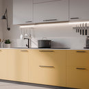 Set 20 Maniglie per Mobili 224 mm in Zama Emuca Zagreb Nero