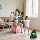 Kit Pesi Esagonali da 18 kg Totali con Supporto Incluso in Acciaio Metallo e Plastica Verde e Nero      