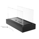 Camino a Bioetanolo da Tavolo 35,4x21,8 cm Flig Cleveland Nero