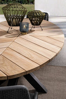 Tavolo 240x110x77h cm Palmdale Carbon