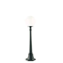 Lampada Palo Piccolo per Giardino Colore Nero Diametro 25Cm per Esterno Linea Sfera Livos