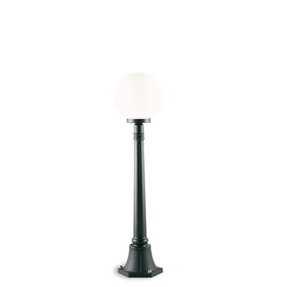 sconto Lampada Palo Piccolo per Giardino Colore Nero Diametro 25Cm per Esterno Linea Sfera Livos