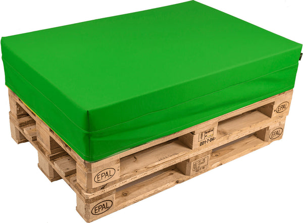 acquista Cuscino per Pallet 120x80cm in Tessuto Pomodone Verde