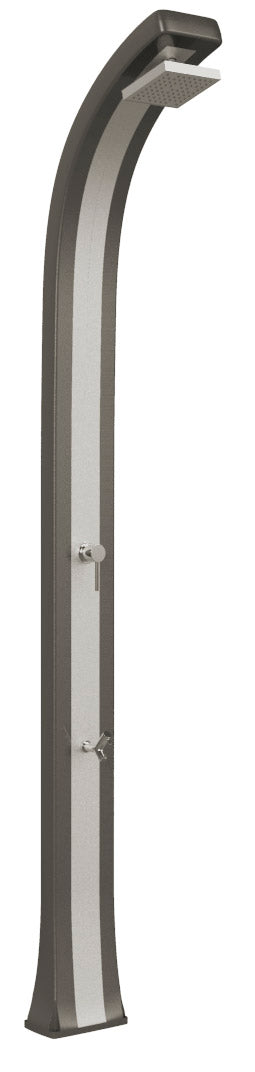 Doccia da Giardino Miscelatore e Lavapiedi Arkema Spring Plus Fascia Inox Dove Grey online