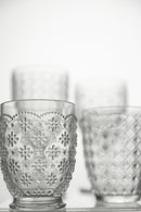 Set 6 Bicchieri Acqua in Vetro 230 ml Villa d'Este Home Tivoli Sicilia