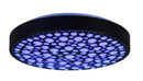 Plafoniera da Interno a LED in Plastica Nero Opaco