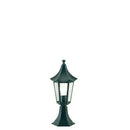 Lampada Palo Paletto da Cancello Colore Nero per Esterno Linea Pagoda Sovil