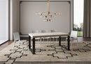 Tavolo Allungabile 180-440x90x77 cm Tecno Cashmere Telaio Antracite 