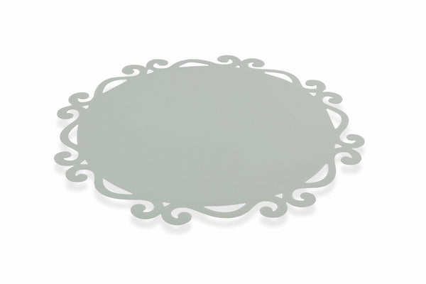 Set 6 Tovagliette Ø44 cm in Plastica Villa d'Este Home Tivoli Dorian Grigie acquista