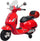 Piaggio Vespa GTS Elettrica 12V con Bauletto per Bambini Rossa