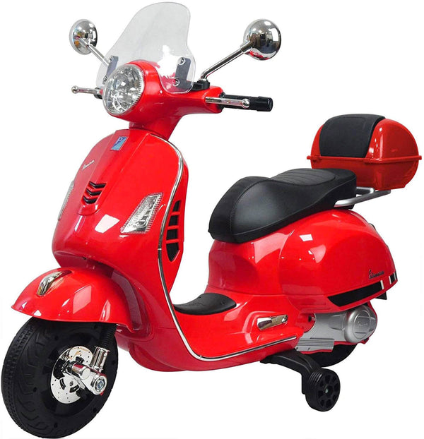 Piaggio Vespa GTS Elettrica 12V con Bauletto per Bambini Rossa sconto