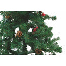 Albero di Natale Artificiale H150 cm 360 Rami Sestriere Verde