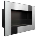 Camino a Bioetanolo da Parete 60x40 cm Flig Huston Cube