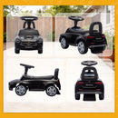 Macchina per Bambini Cavalcabile 65x28x39 cm Licenza Mercedes Benz Clacson e Spazio Portaoggetti Nero      