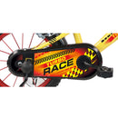 Bicicletta per Bambini 16" Turbo Race Freni Caliper e Stabilizzatori in Acciaio Hi-Ten Giallo     
