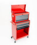 Carrello Porta Attrezzi Utensili Portautensili da Lavoro Paoni Rosso