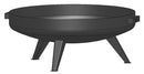 Braciere a Legna da Giardino Ø70x29,3 cm in Acciaio Misa 700 Bowl Nero