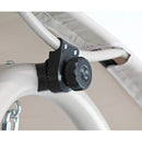 Dondolo Letto da Giardino imbottito 207x142xH172 cm con Tettuccio Regan talpa