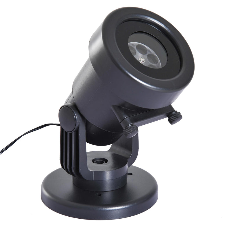 Proiettore Giardino per Natale e Halloween LED Rosso Verde Blu Bianco 