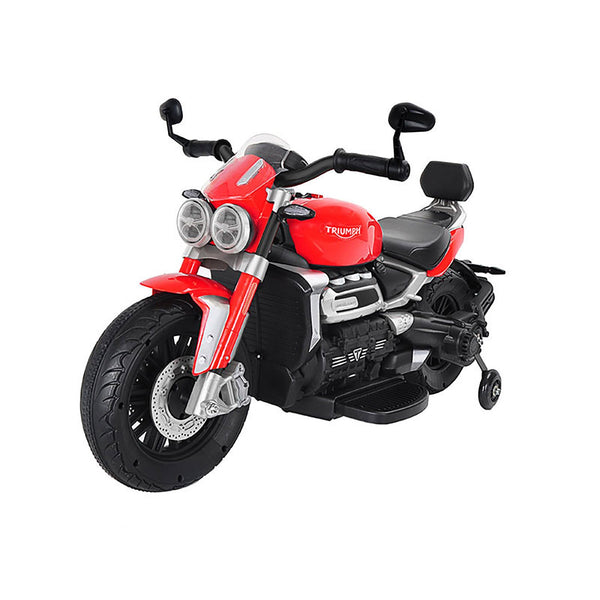 Moto Elettrica per Bambini 12V con Licenza Triumph Rocket 3GT Rossa sconto