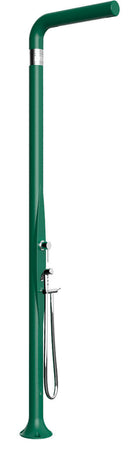 Doccia da Esterno Giardino Miscelatore e Doccetta Mobile Arkema Funny Yang Verde Scuro