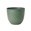 Vaso Rotondo Indoor e Outdoor Tera con Riserva D'acqua Over Forest Ø58 cm in Plastica Verde 