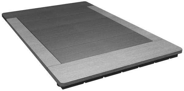 Base per Doccia da Esterno 75x97x4,3 cm in Nero e Grigia sconto