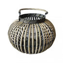 Lanterna Eleonore in Vimini Grigio