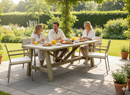 Tavolo da Giardino 240x90x82H cm Ercole in Legno