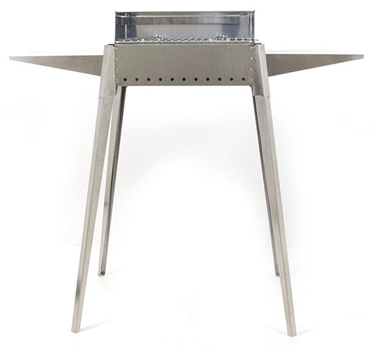 Barbecue a Carbone Carbonella in Acciaio Lisa Luxury Etna Mini sconto