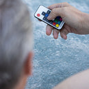 Vasca Idromassaggio da Esterno Spa Smontabile 180x180x65 cm 6 Persone Oslo Plus Pannello OLED