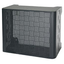 Copri Condizionatore da Esterno Small 90x46/52x70 cm in Acciaio Zincato Antracite