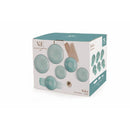 Servizio Piatti 18 Pezzi in Hard Dolomite Villa d'Este Baku Turchese